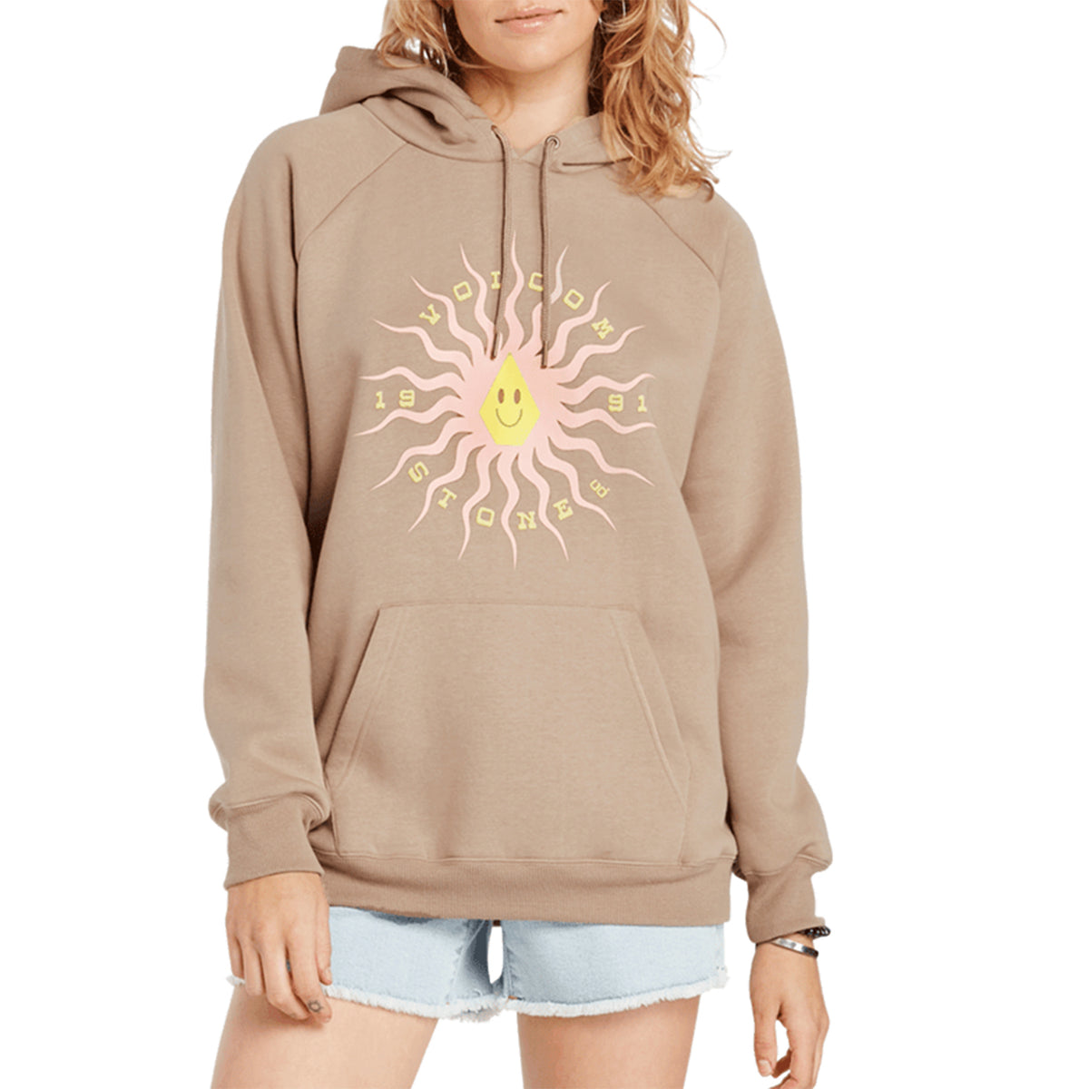 Volcom Truly Stoked BF Pullover - Women's Vintage Brown