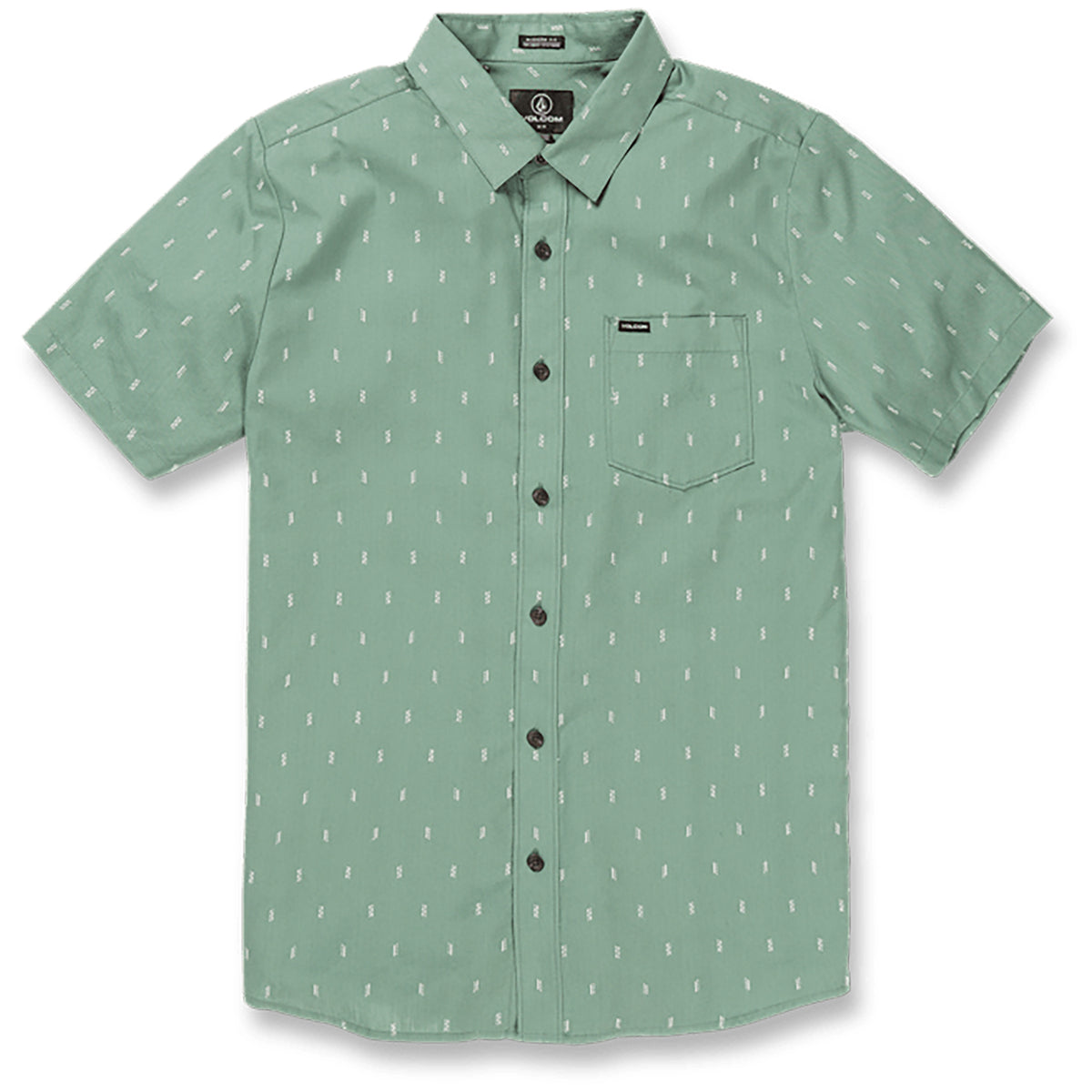 Volcom Dobbler Woven Shirt - Men's Dark Forest