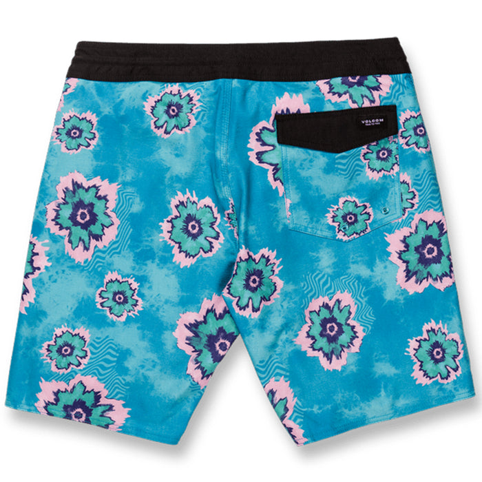 Volcom Medal Petal Stoney 19 Boardshorts - Men's Maliblue