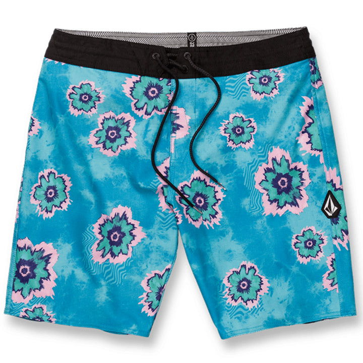 Volcom Medal Petal Stoney 19 Boardshorts - Men's Maliblue