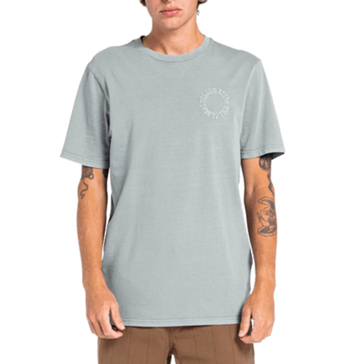 Volcom Circle EMB T-Shirt - Men's Stormy Sea