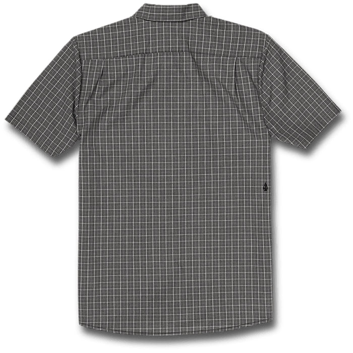 Volcom Mini Check Woven Shirt - Men's Black