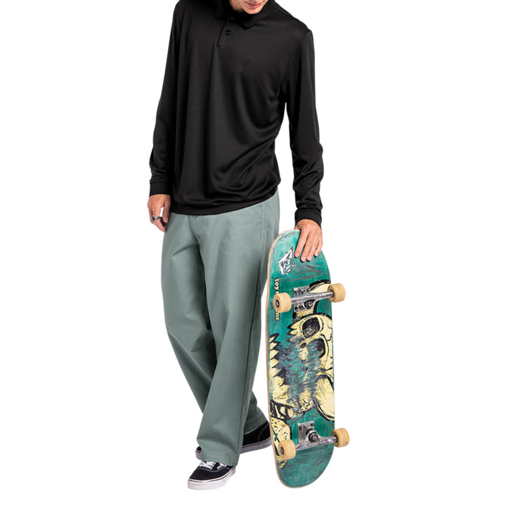 Volcom Skate Vitals Chris Pfanner Long-Sleeve T-Shirt - Men's Black