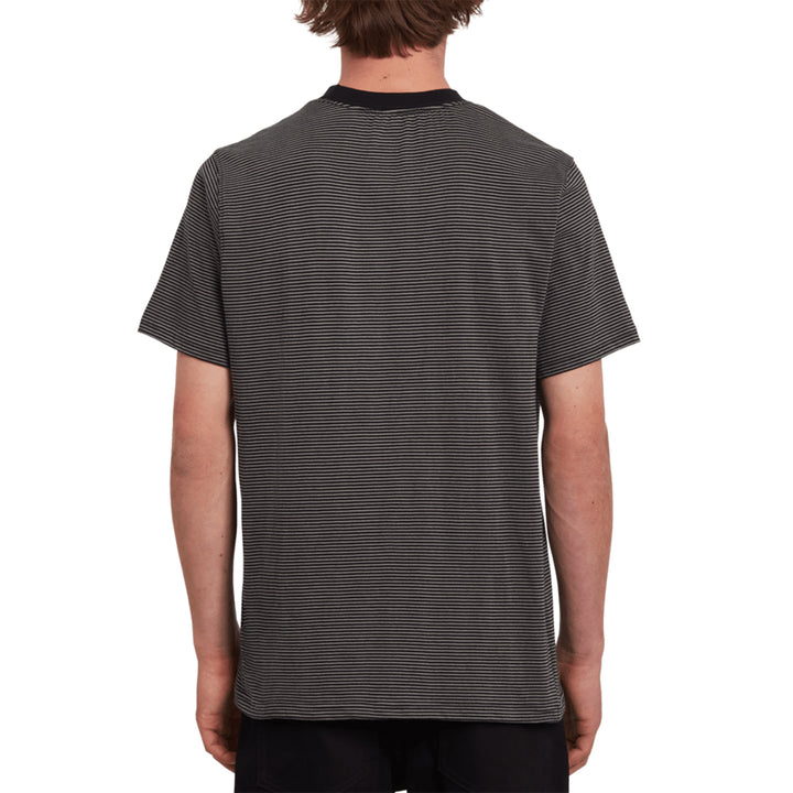 Volcom Slated Stripe T-Shirt - Men's Black