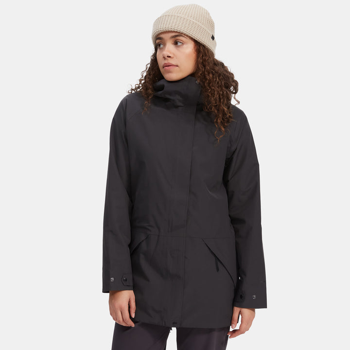 evo Ballard Rain Parka - Women's Black