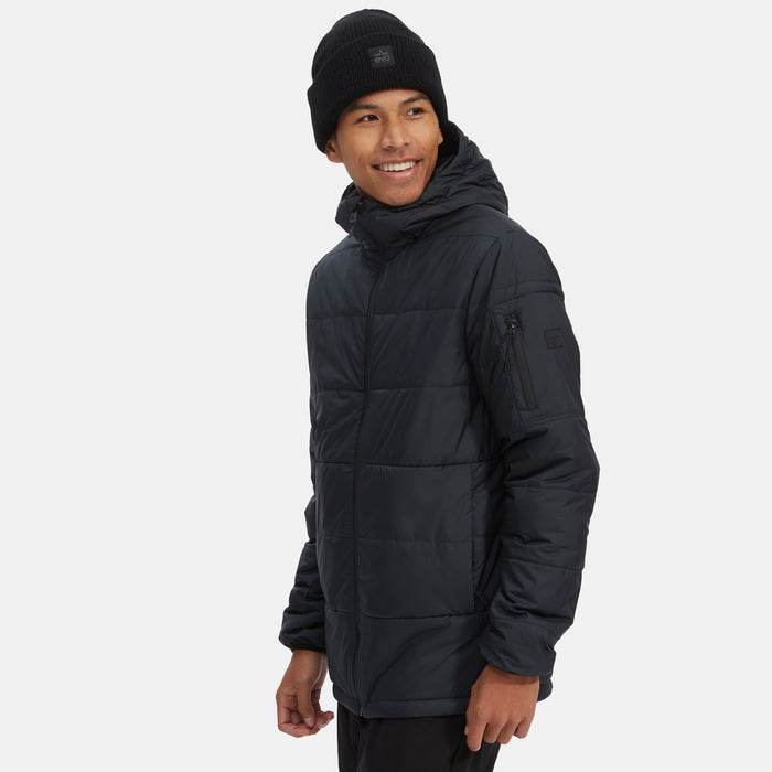 evo Ballard Hooded Insulator Jacket Black
