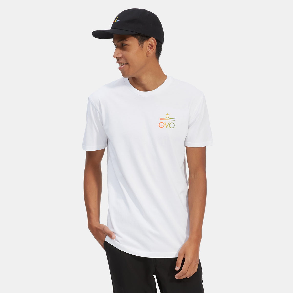 evo Pride T-Shirt - Men's White