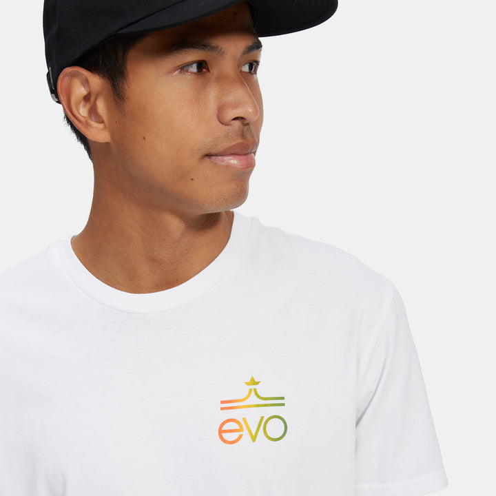 evo Pride T-Shirt - Men's White