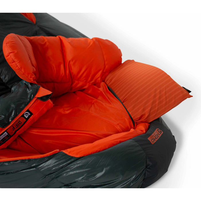Nemo Riff 15 Sleeping Bag Ember Red/Deep Water