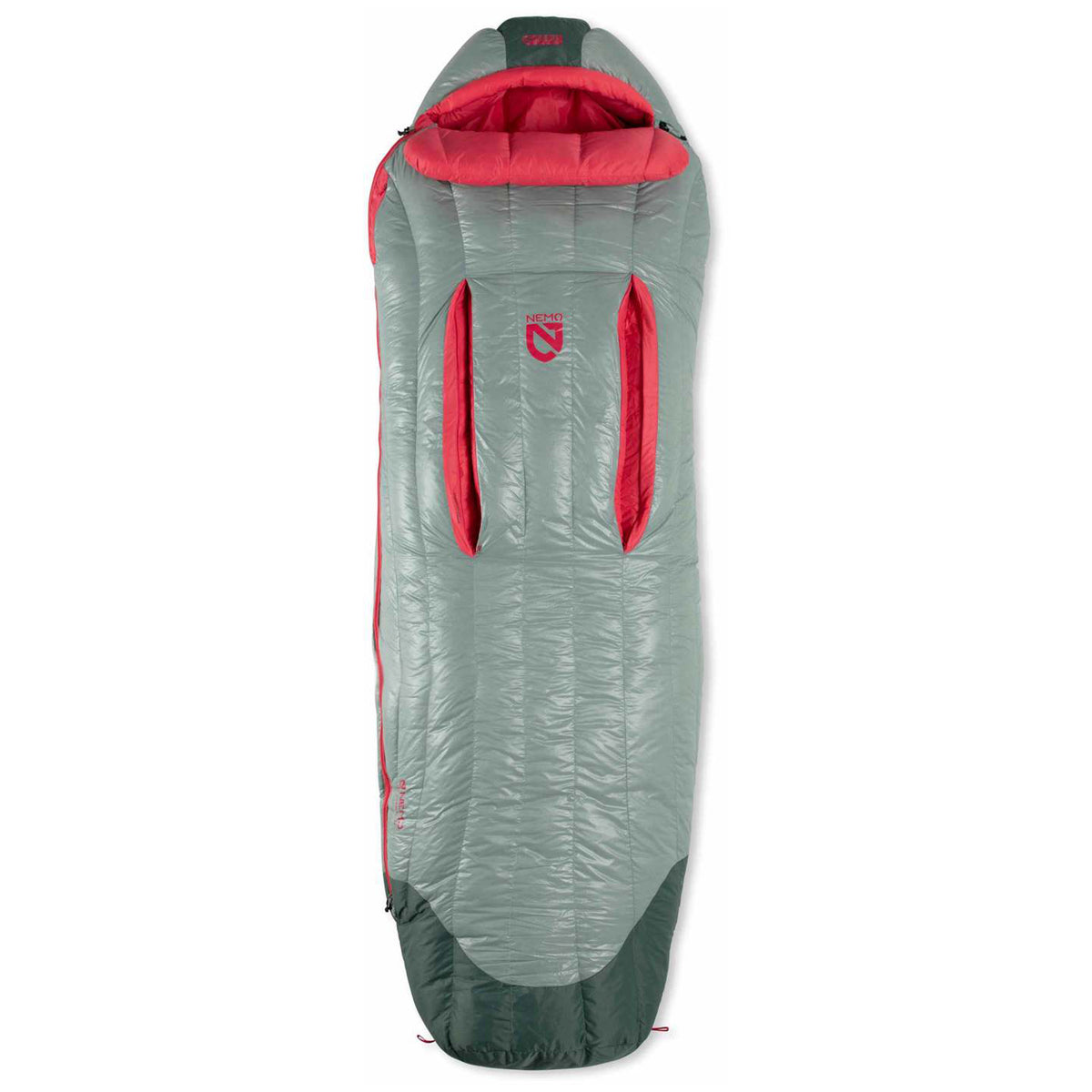 Nemo Riff 15 Sleeping Bag - Women's Rhubarb/Lichen