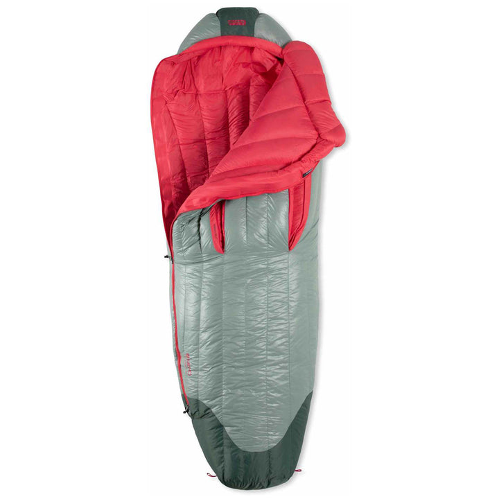 Nemo Riff 15 Sleeping Bag - Women's Rhubarb/Lichen