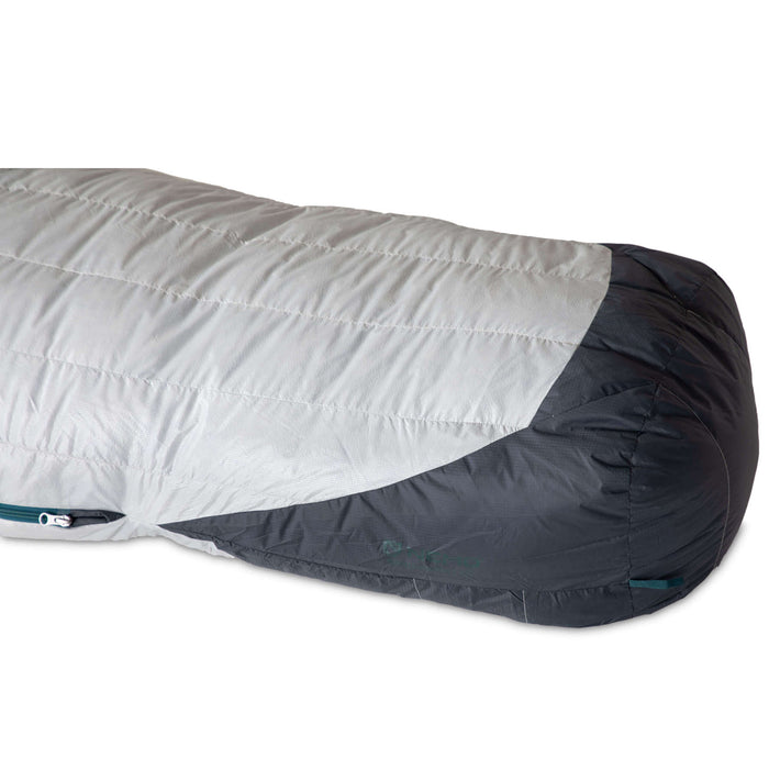 Nemo Kayu 15 Sleeping Bag - Women's Aluminum/Lagoon