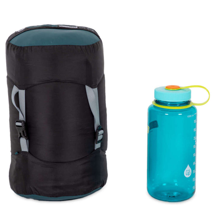 Nemo Kayu 15 Sleeping Bag - Women's Aluminum/Lagoon