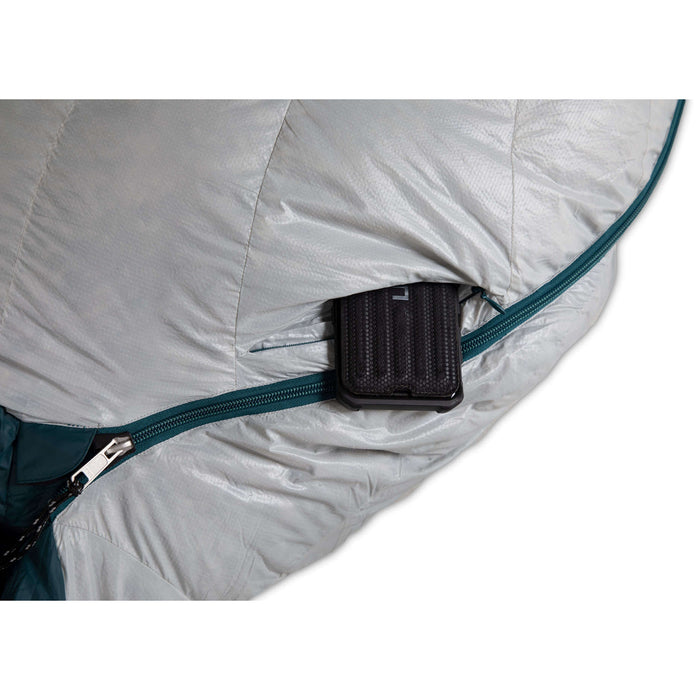 Nemo Kayu 15 Sleeping Bag - Women's Aluminum/Lagoon