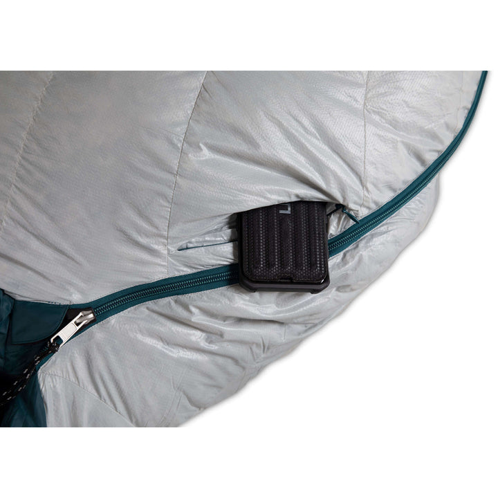 Nemo Kayu 15 Sleeping Bag - Women's Aluminum/Lagoon