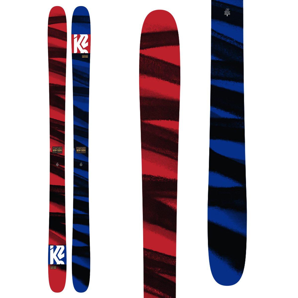 K2 RWB Stash Poacher Skis 2022