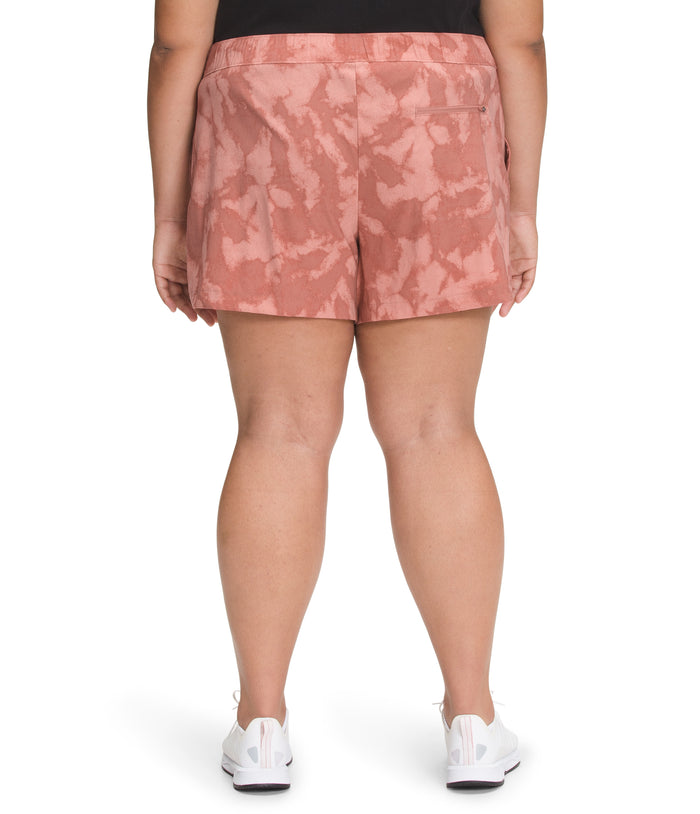 The North Face Printed Class V Plus Size Shorts - Women's Rose Dawn/Retro Dye Print