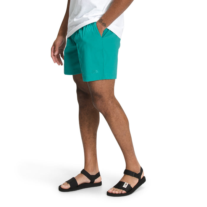 The North Face Class V Pull-On Shorts - Men's Spring Bud/Porcelain Green
