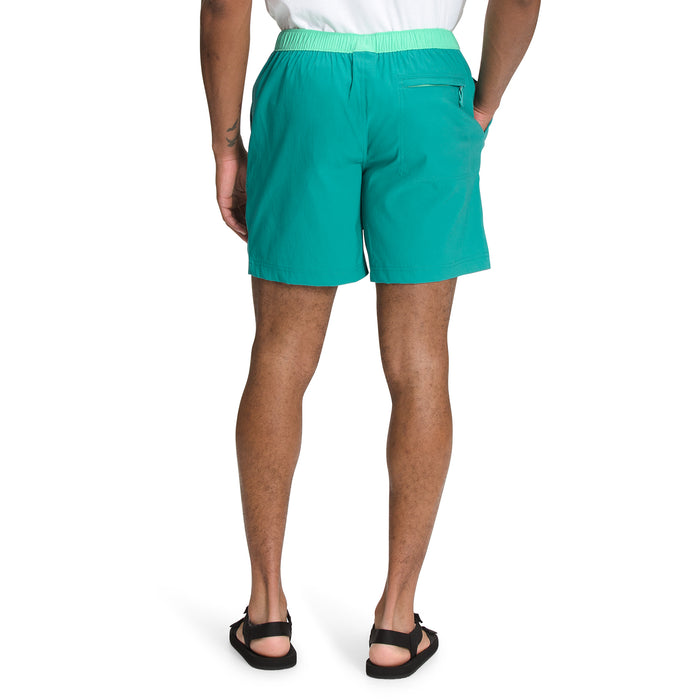 The North Face Class V Pull-On Shorts - Men's Spring Bud/Porcelain Green