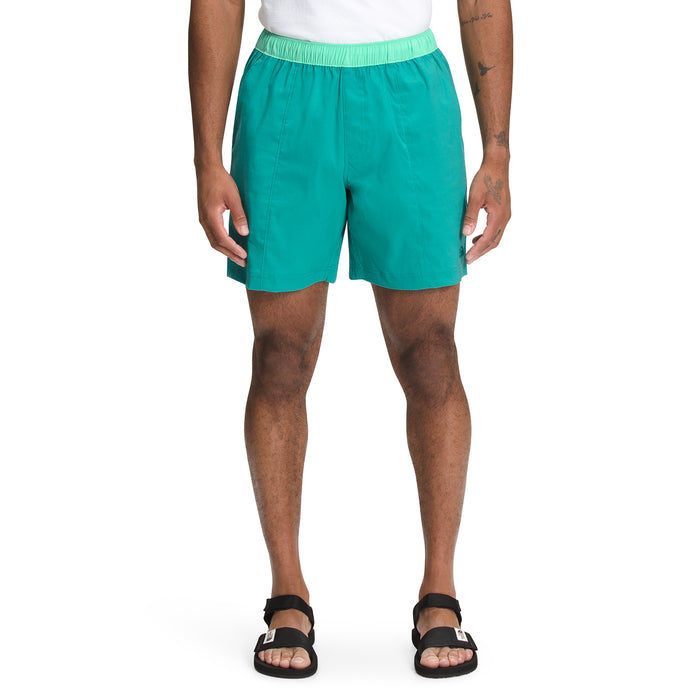The North Face Class V Pull-On Shorts - Men's Spring Bud/Porcelain Green