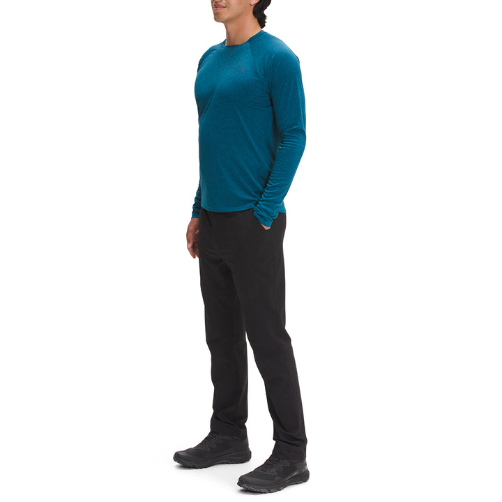 The North Face Big Pine Long Sleeve Crew Shirt - Men's Banff Blue Heather