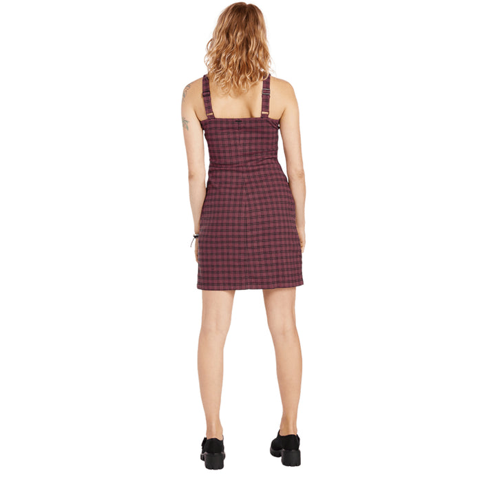 Volcom Chicheck Urself Dress - Women's Eggplant