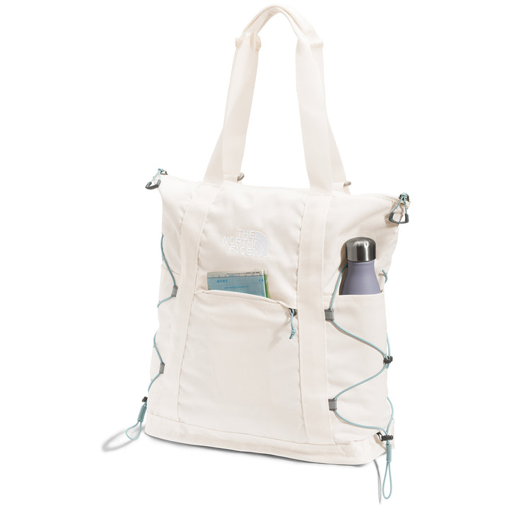 The North Face Borealis Tote Pack Gardenia White Dark Heather/Silver Blue