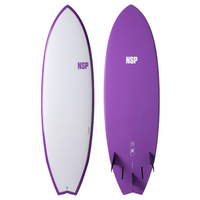 NSP Elements HDT Fish Shortboard Purple::Purple