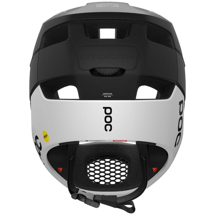 POC Otocon Race MIPS Bike Helmet Uranium Black/Hydrogen White Matte
