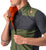 Castelli Unlimited Puffy Vest Light Military Gray/Dark Gray-Brilliant Orange