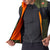 Castelli Unlimited Puffy Vest Light Military Gray/Dark Gray-Brilliant Orange