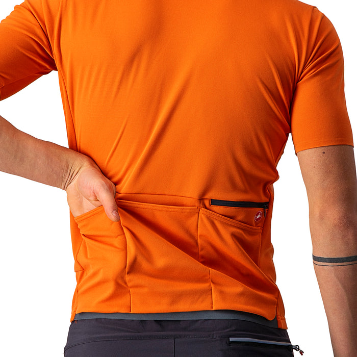 Castelli Unlimited Allroad Jersey Orange Rust
