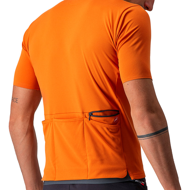 Castelli Unlimited Allroad Jersey Orange Rust