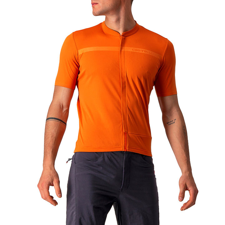 Castelli Unlimited Allroad Jersey Orange Rust
