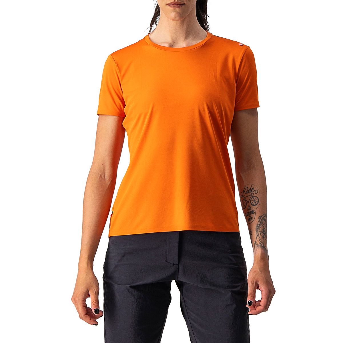 Castelli Tech 2 Tee - Women's Orange Rust