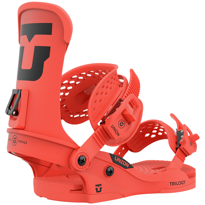 Union Trilogy Snowboard Bindings - Women's 2023 Coral