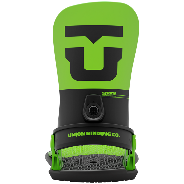 Union Strata Snowboard Bindings 2023 Acid Green