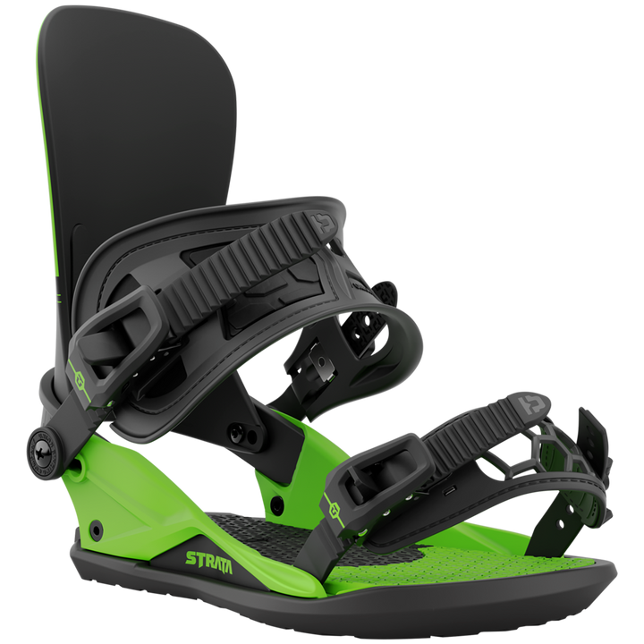 Union Strata Snowboard Bindings 2023 Acid Green