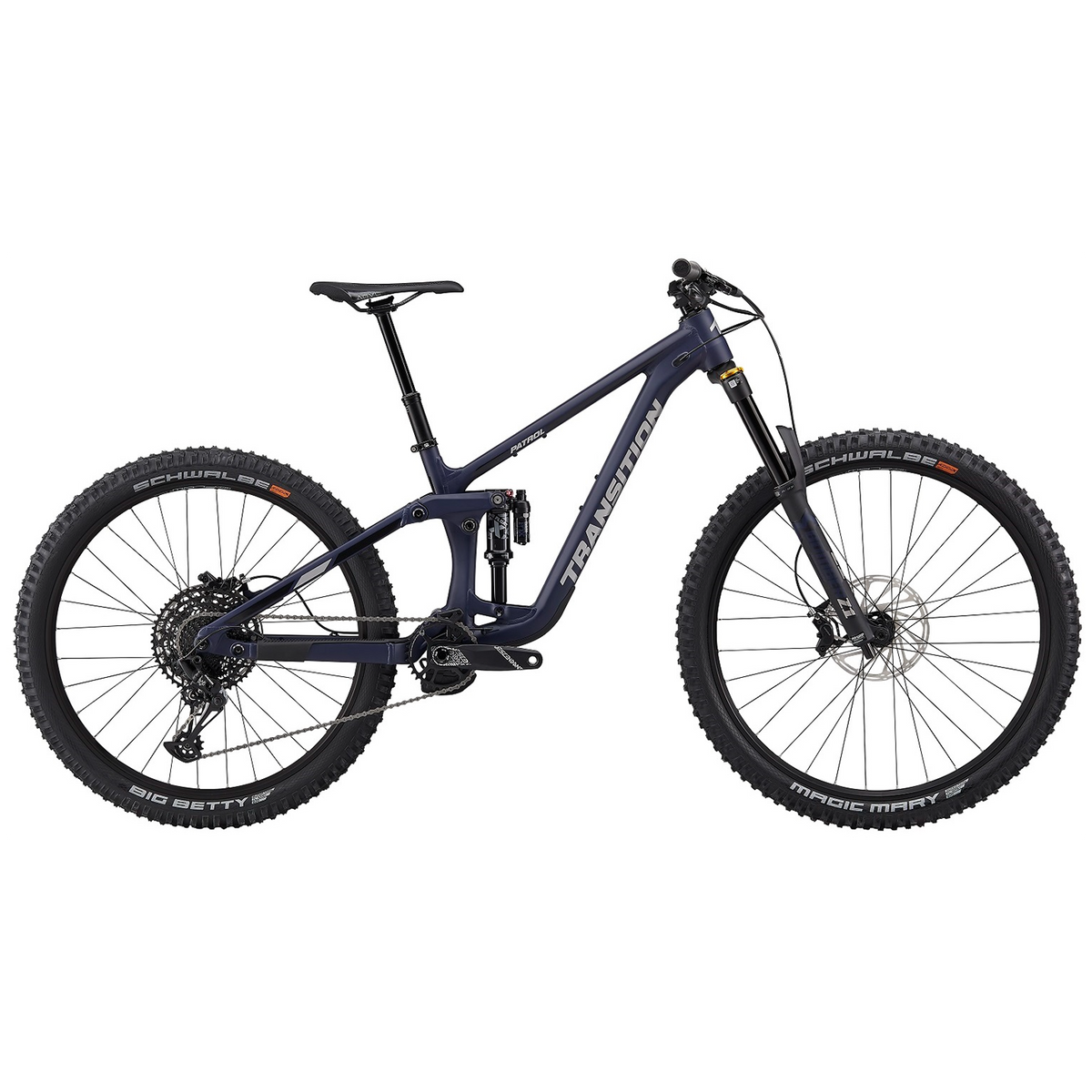 Transition Patrol Alloy NX Complete Mountain Bike 2022 Blueberry