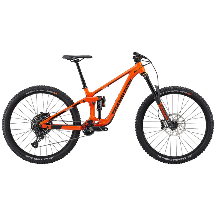 Transition Spire Alloy NX Complete Mountain Bike 2022 Factory Orange