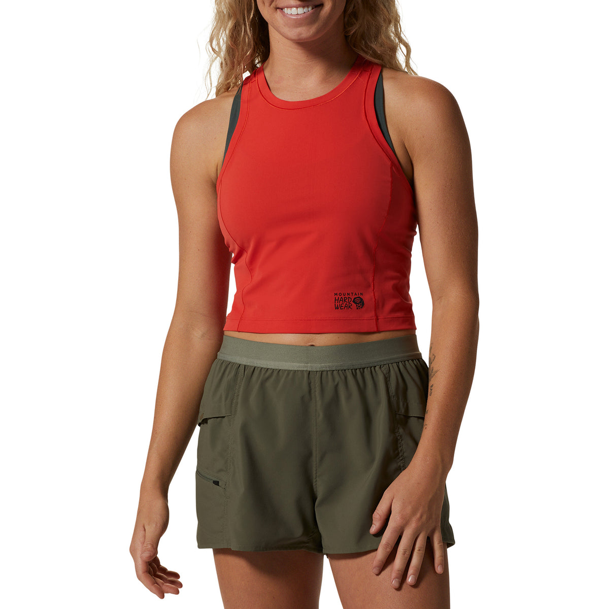 Mountain Hardwear Mountain Stretch Tanklette - Women's Summit Red