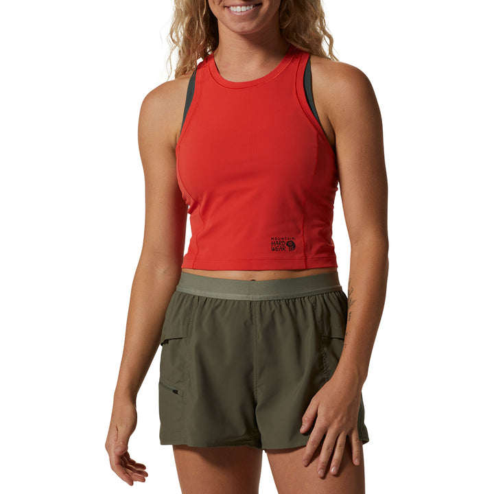 Mountain Hardwear Mountain Stretch Tanklette - Women's Summit Red