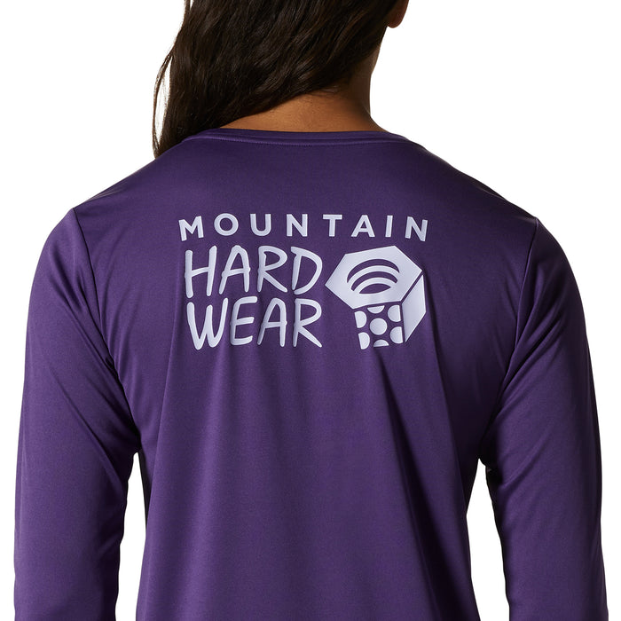 Mountain Hardwear Wicked Tech Long Sleeve Tee - Women's Purple Jewel