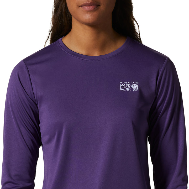 Mountain Hardwear Wicked Tech Long Sleeve Tee - Women's Purple Jewel