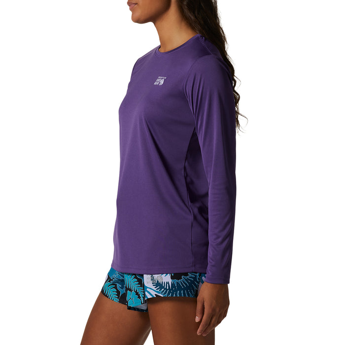 Mountain Hardwear Wicked Tech Long Sleeve Tee - Women's Purple Jewel