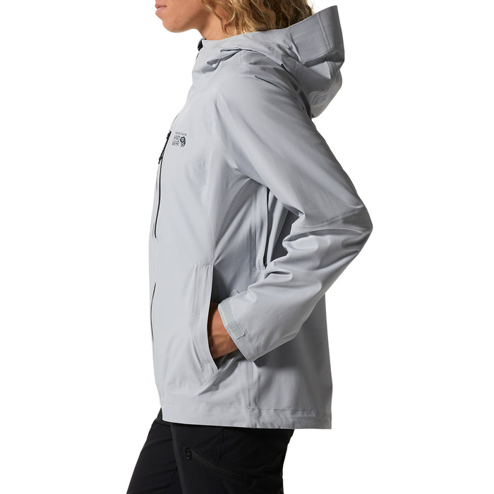 Mountain Hardwear Stretch Ozonic Jacket - Women's Glacial