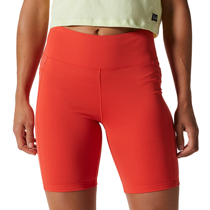 Mountain Hardwear Mountain Stretch High Rise Shorts - Women's Summit Red