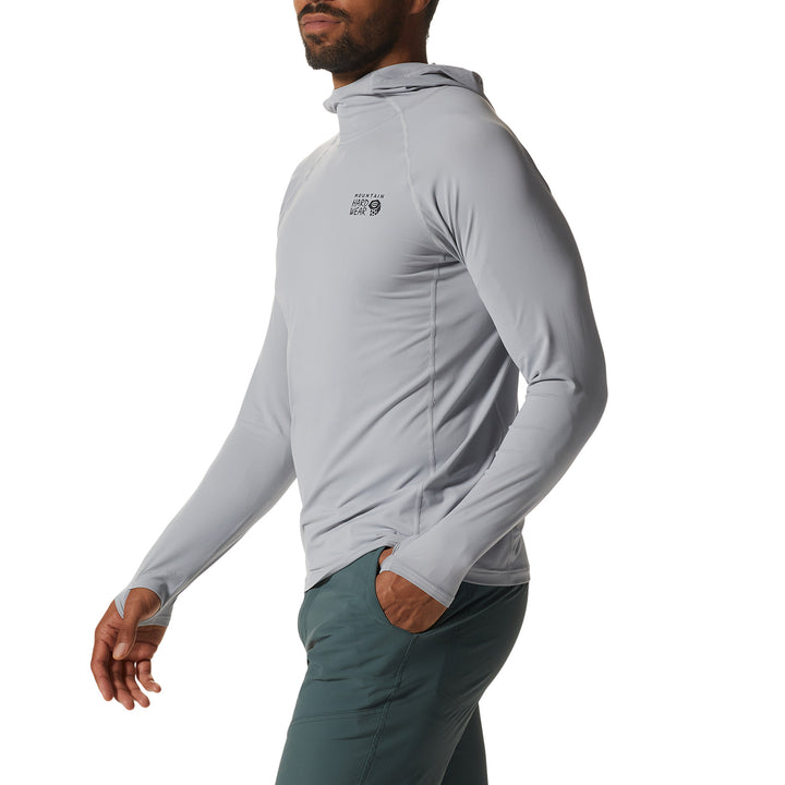 Mountain Hardwear Crater Lake™ Long-Sleeve Hoodie - Men's Glacial