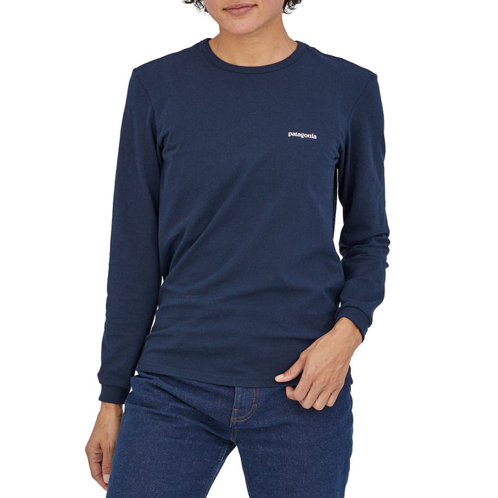 Patagonia Long-Sleeve P-6 Responsibili-Tee Shirt - Women's New Navy