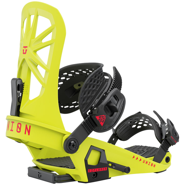 Union Explorer Splitboard Bindings 2022 Flo. Yellow
